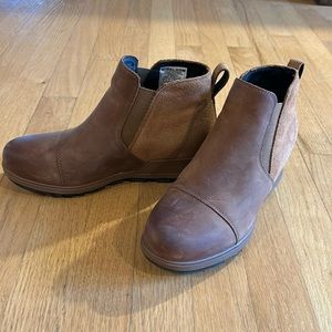 SOREL Evie Bootie - cognac brown, size 8